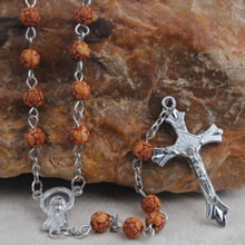 Plastic beads rosary